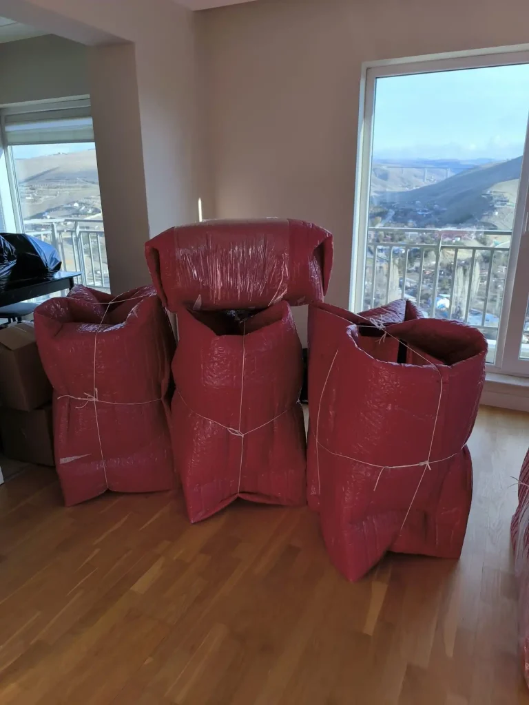 Bahçelievler nakliyat profesyonel paketlenmiş eşyalar.